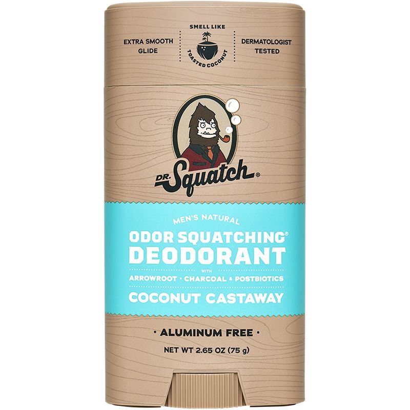 Dr. Squatch Coconut Castaway Deodorant
