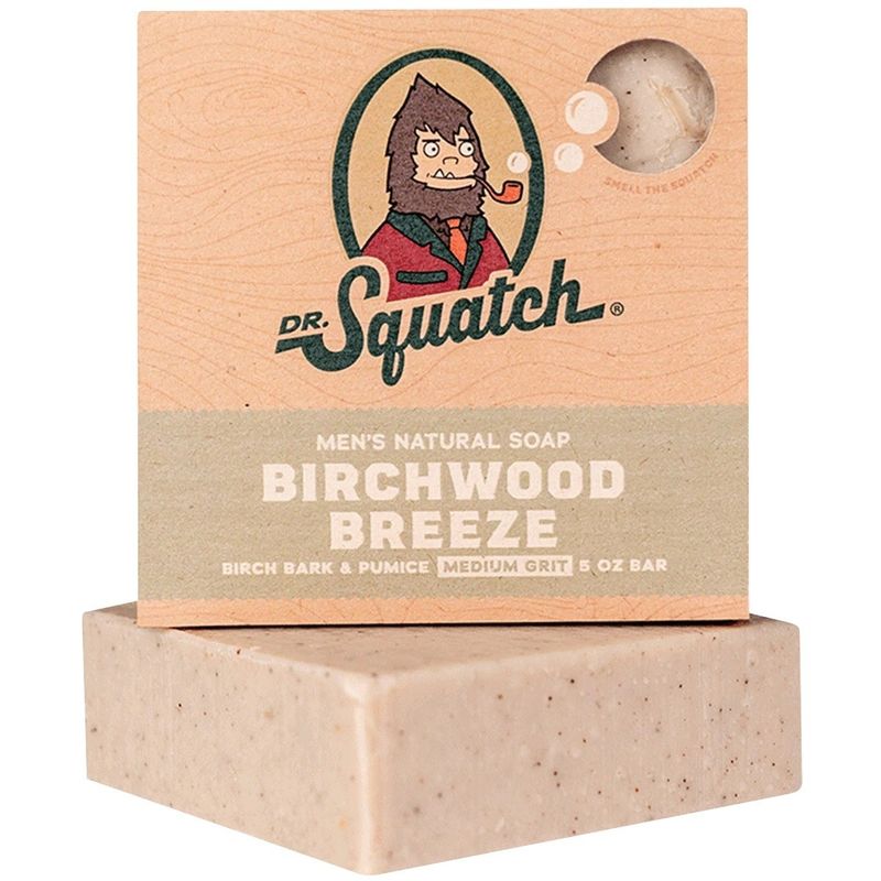 Dr. Squatch Birchwood Breeze Bar Soap