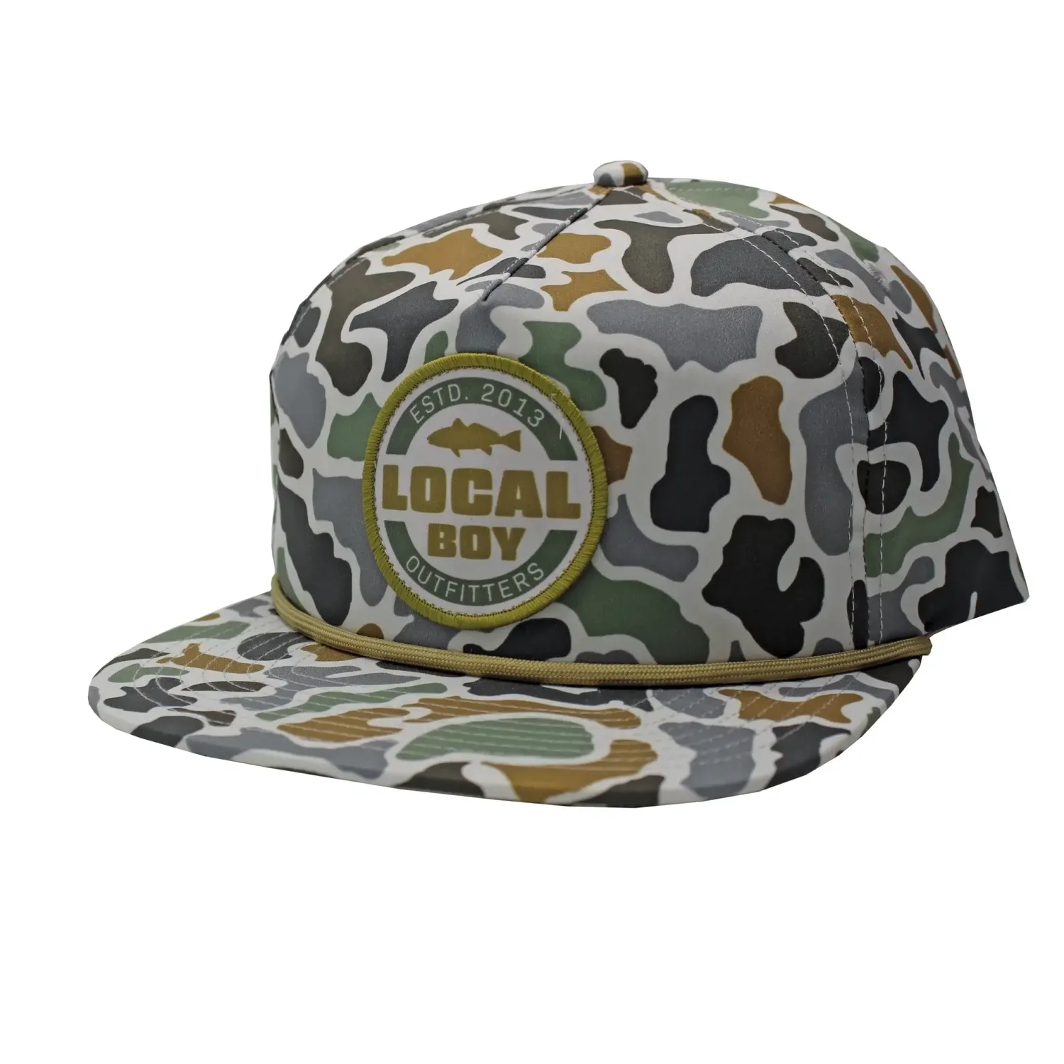 Local Boy Classic Red LP Rope Hat - Localflage Bluff