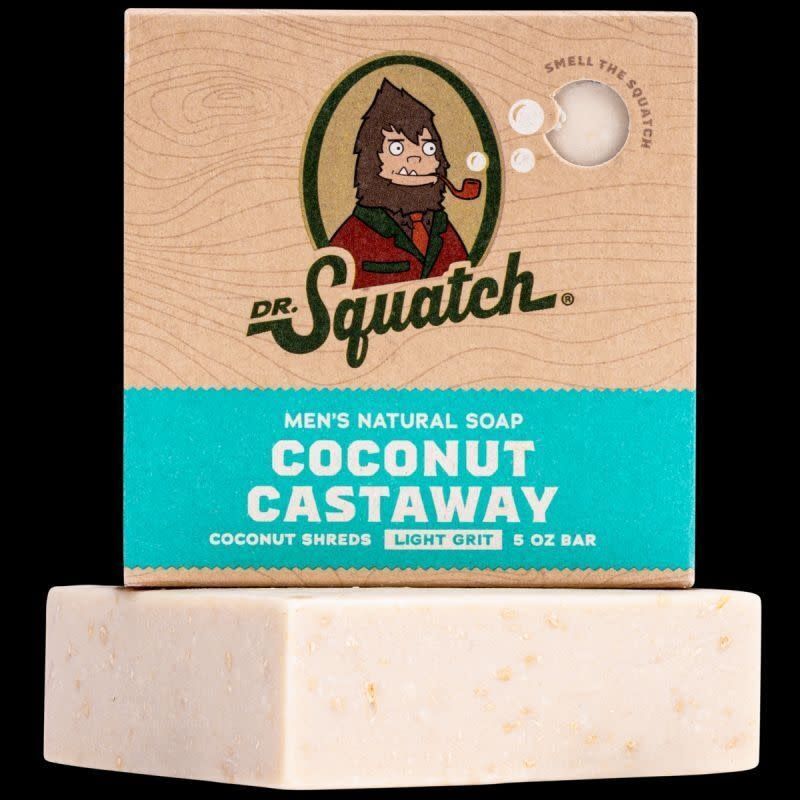 Dr. Squatch Coconut Castaway Bar Soap