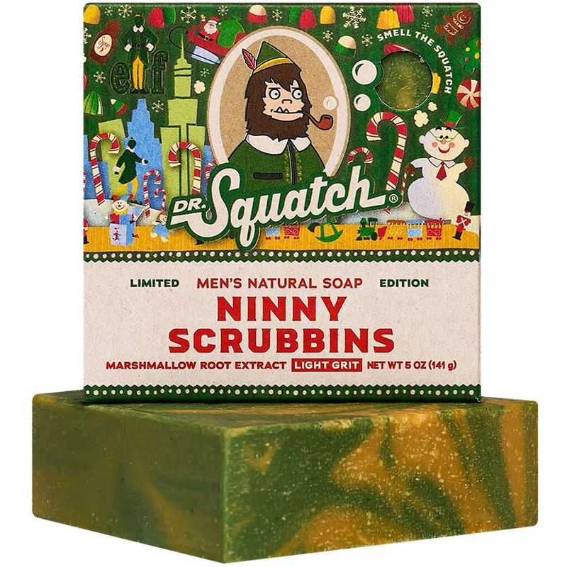 Dr Squatch Ninny Scrubbins (ELF) Bar Soap