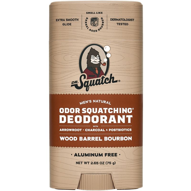 Dr. Squatch Wood Barrel Bourdon Deodorant