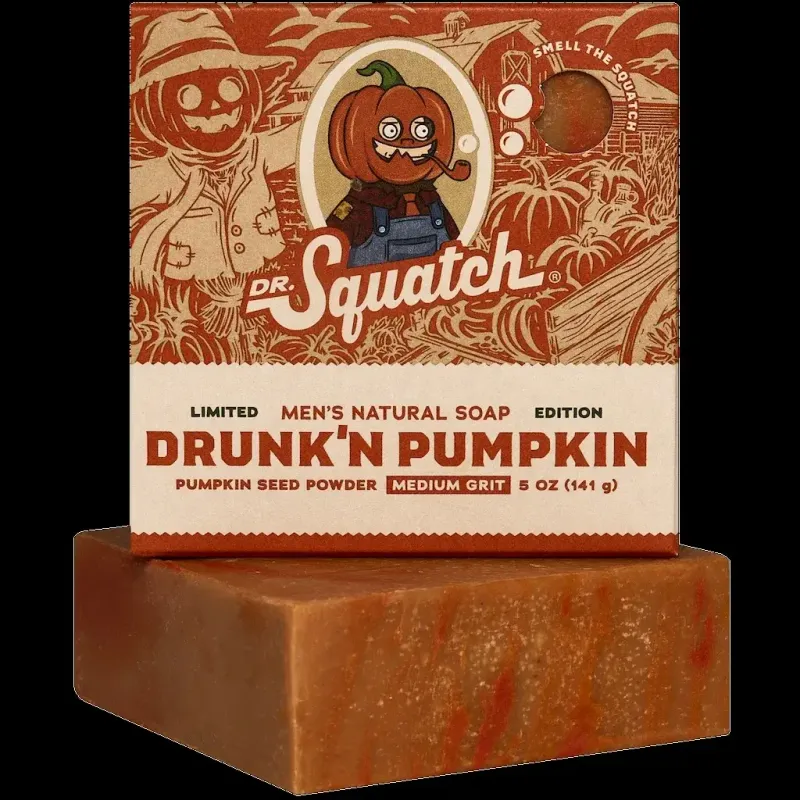 Dr. Squatch Drunk&#39;n Pumpkin Bar Soap