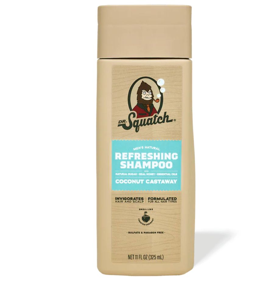 Dr. Squatch Coconut Castaway 11oz Shampoo