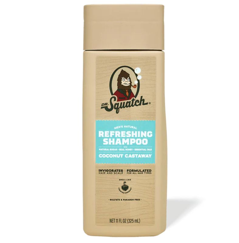 Dr. Squatch Coconut Castaway 11oz Shampoo