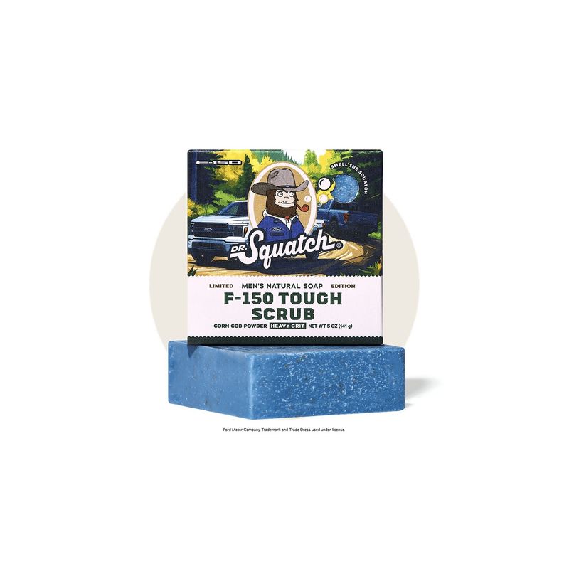 Dr. Squatch F-150 Tough Scrub Bar Soap