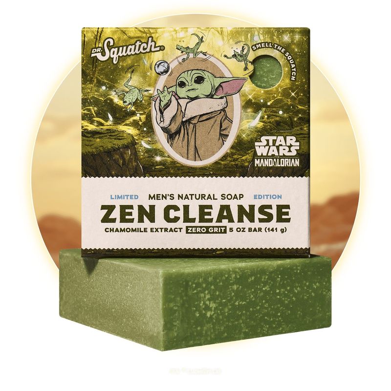 Dr. Squatch Zen Cleanse Bar Soap (Mandalorian)