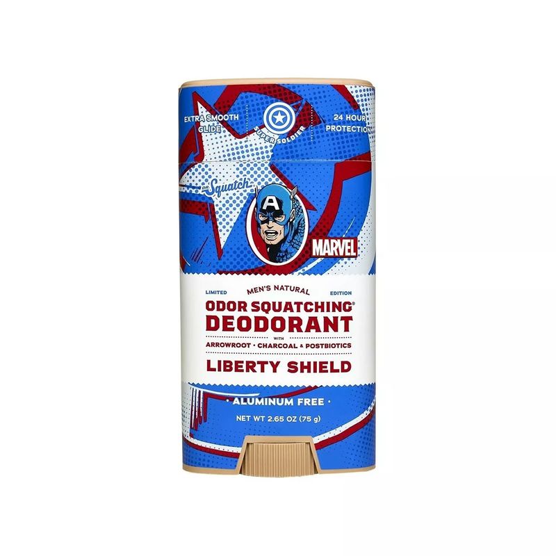 Dr. Squatch Liberty Shield Deodorant (Marvel)