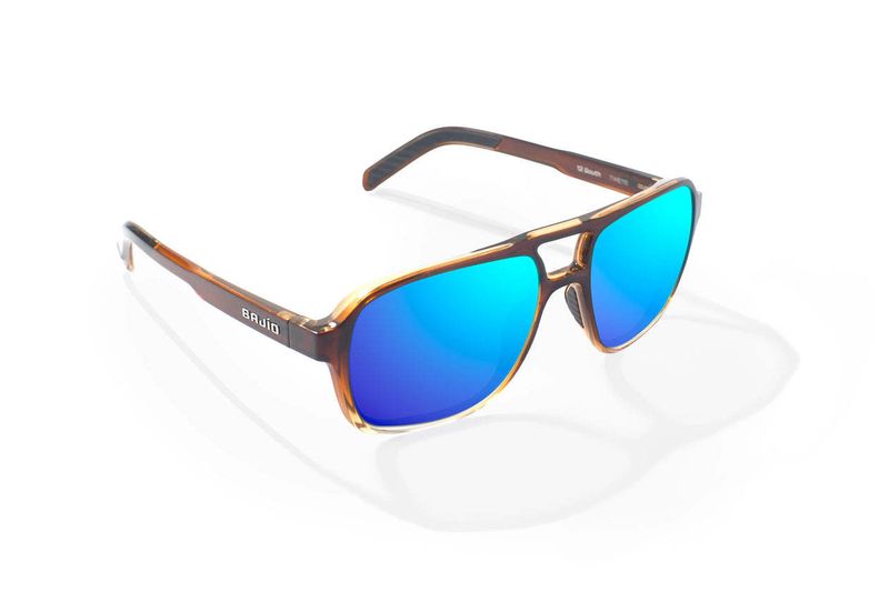 Bajio 12 South Whiskey Fade / Blue Mirror Glass