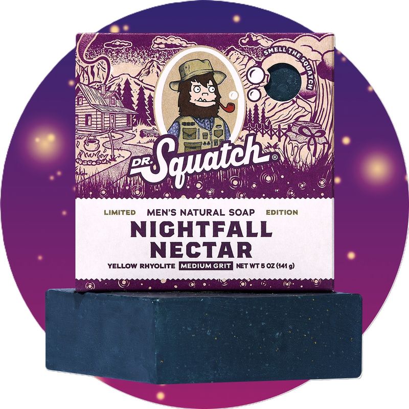 Dr. Squatch Nightfall Nectar (Summer Seasonal) Bar Soap