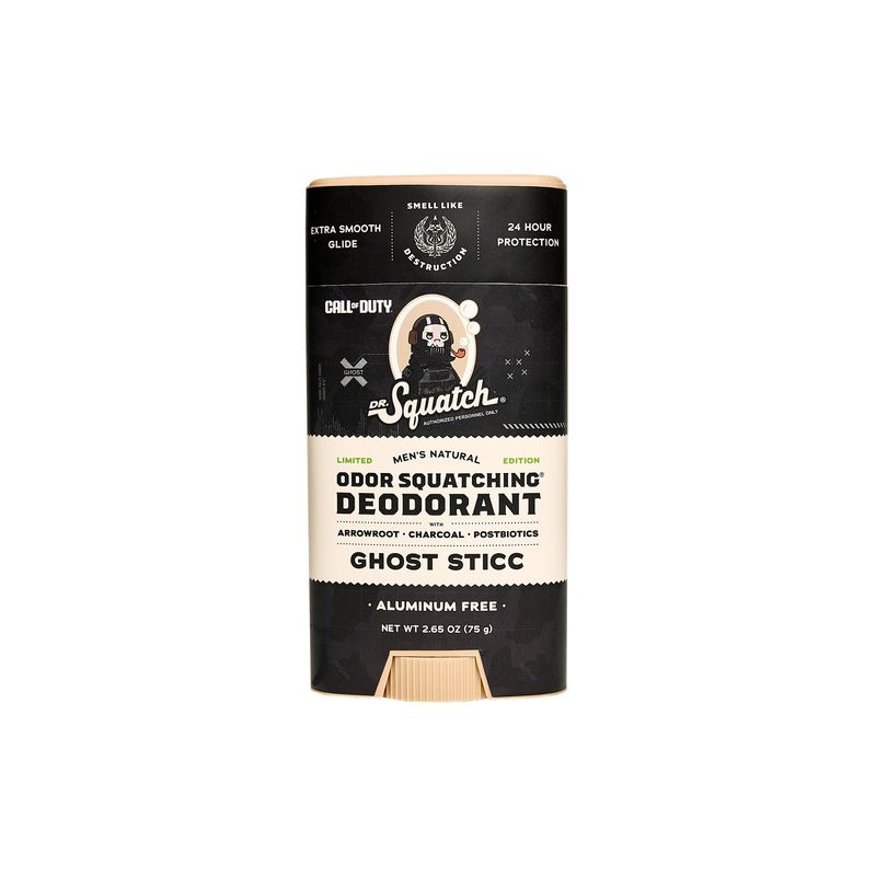 Dr. Squatch Ghost Sticc Deodorant (Call of Duty)