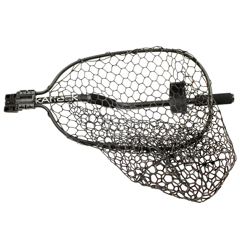 Leverage Landing Net, 12" X 20" hoop, 47" long, with extension and foam for storing in rod holder
