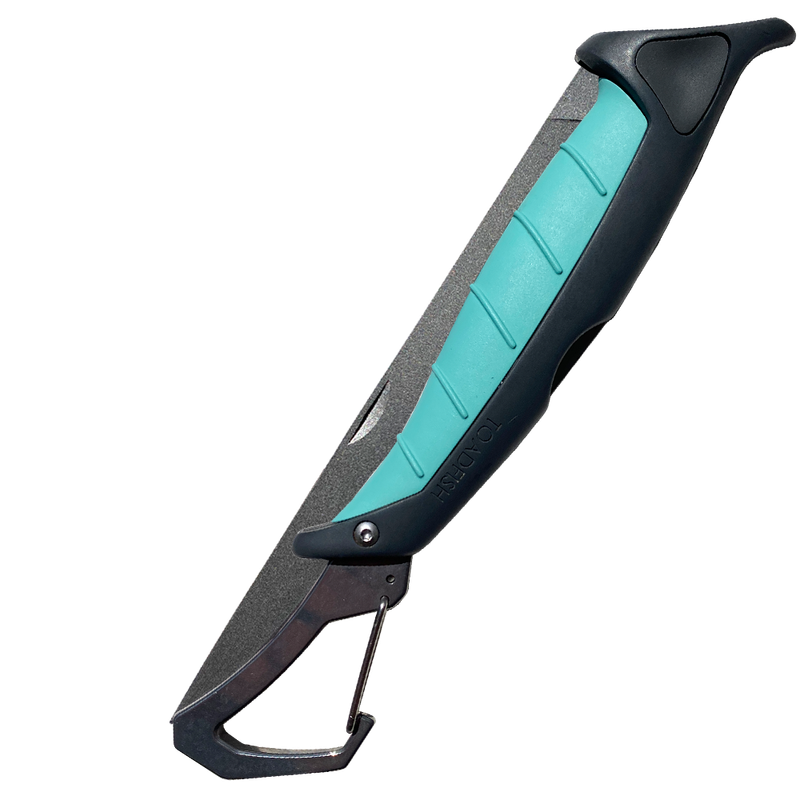 Toadfish Stowaway Folding Fillet Knife – 7" with Carabiner