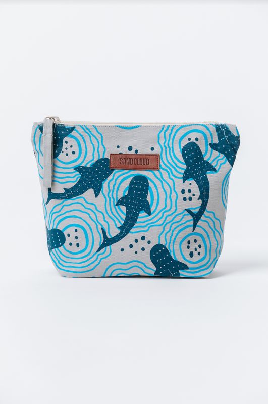 Sand Cloud Cotton Zipper Pouch