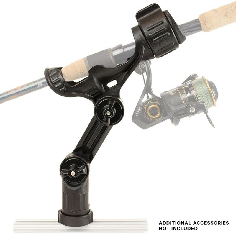 Omega Pro Rod Holder with LockNLoad Track Mounting Base