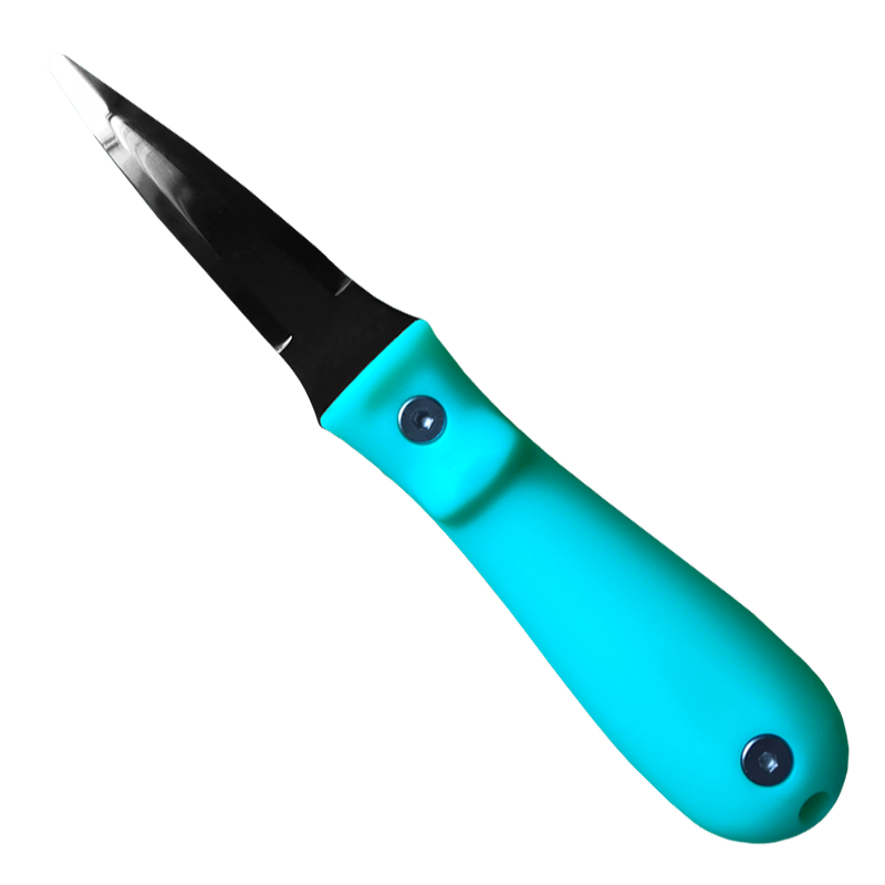 Toadfish PUT ’EM BACK Oyster Knife – Teal Handle