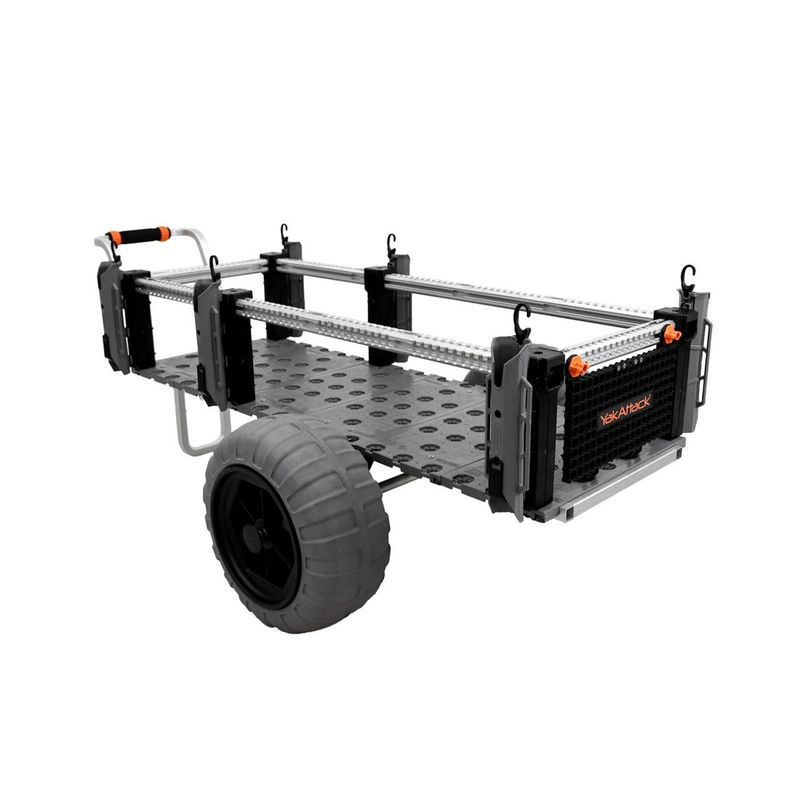 YakAttack SandRig Surf Cart, 20” x 54” with 16" Balloon Tires