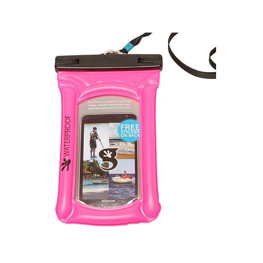 Gecko Floating Phone Bag, Color: Pink