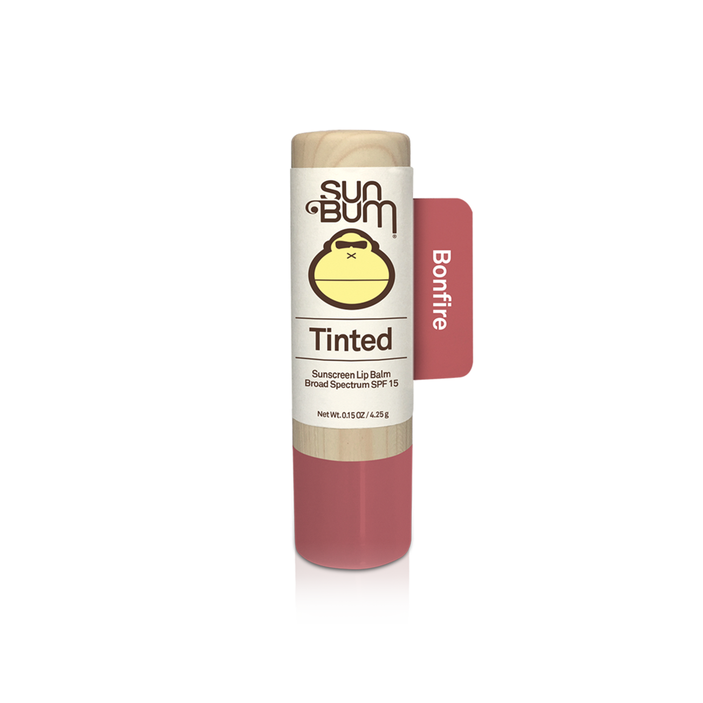 Sun Bum Tinted SPF 15 Lip Balm, Color: Bonfire