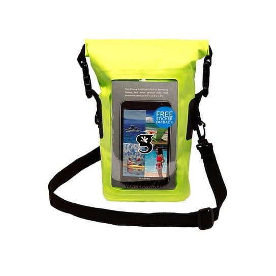 Gecko Waterproof Phone Tote, Color: Green
