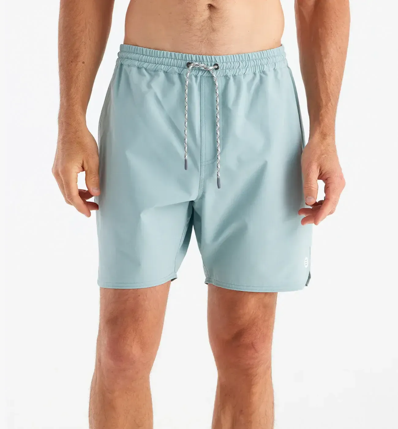 Free Fly Men&#39;s Andros Trunk, Color: Ocean Mist, Size: SM