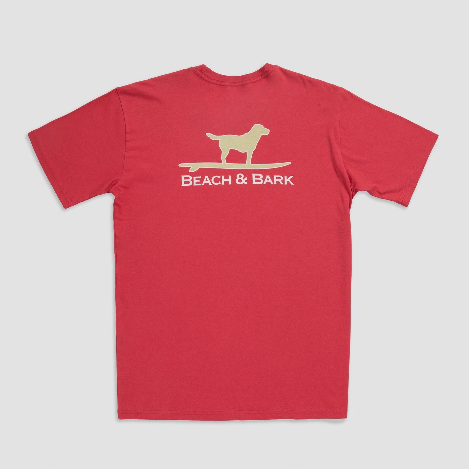 Beach &amp; Bark Tee Shirt, Color: Brick, Size: SM