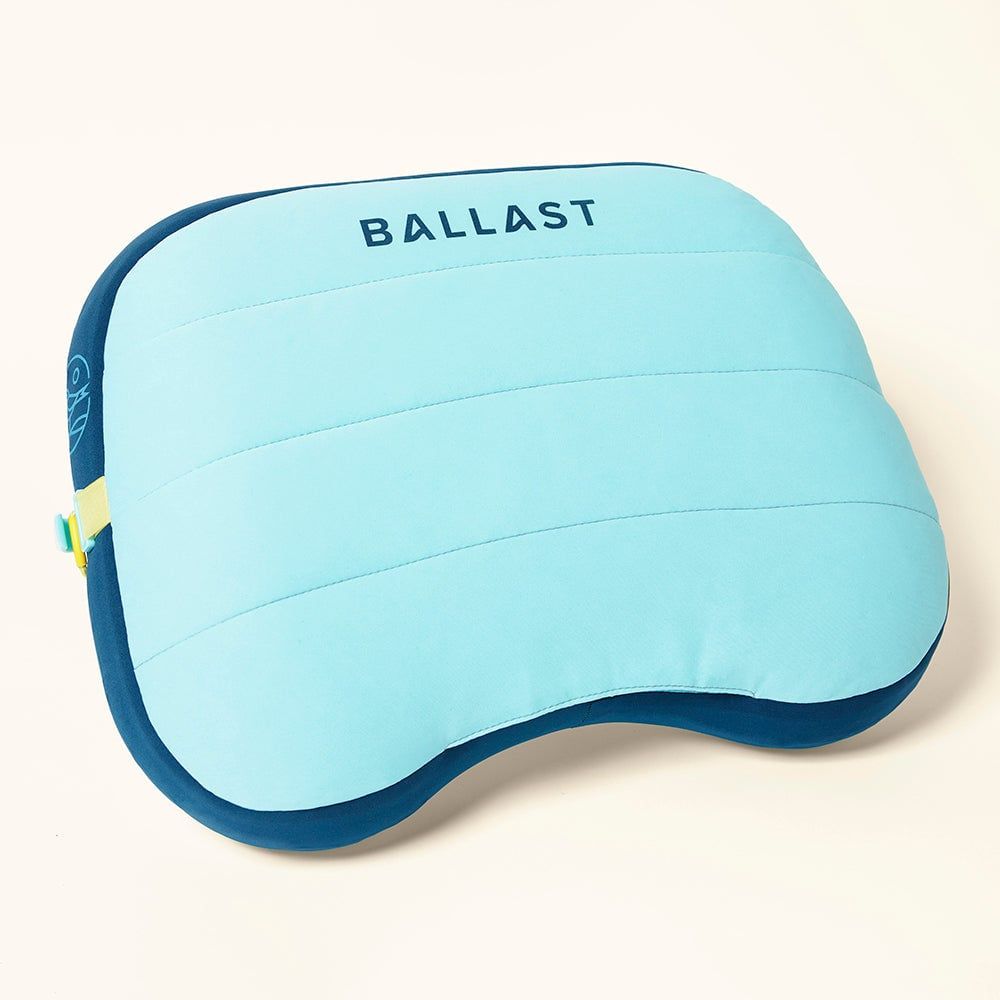 Ballast Cooling Beach Pillow, Color: Tropical Blue