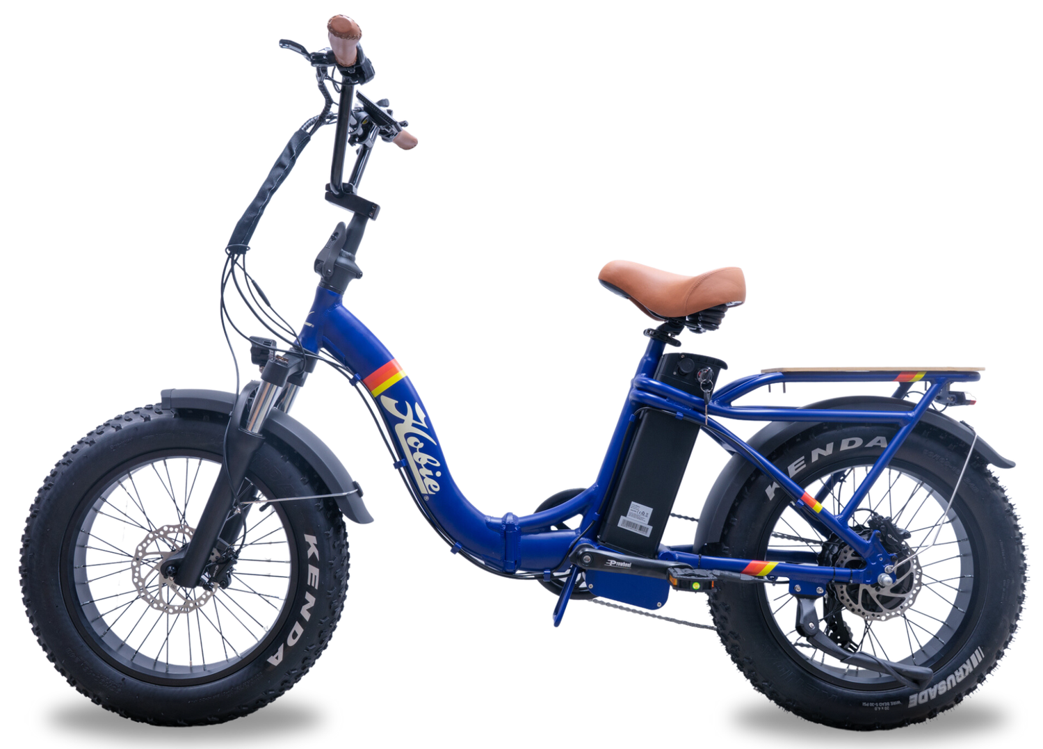 Hobie Shoreline Foldable E-Bike, Color: Blue Sail