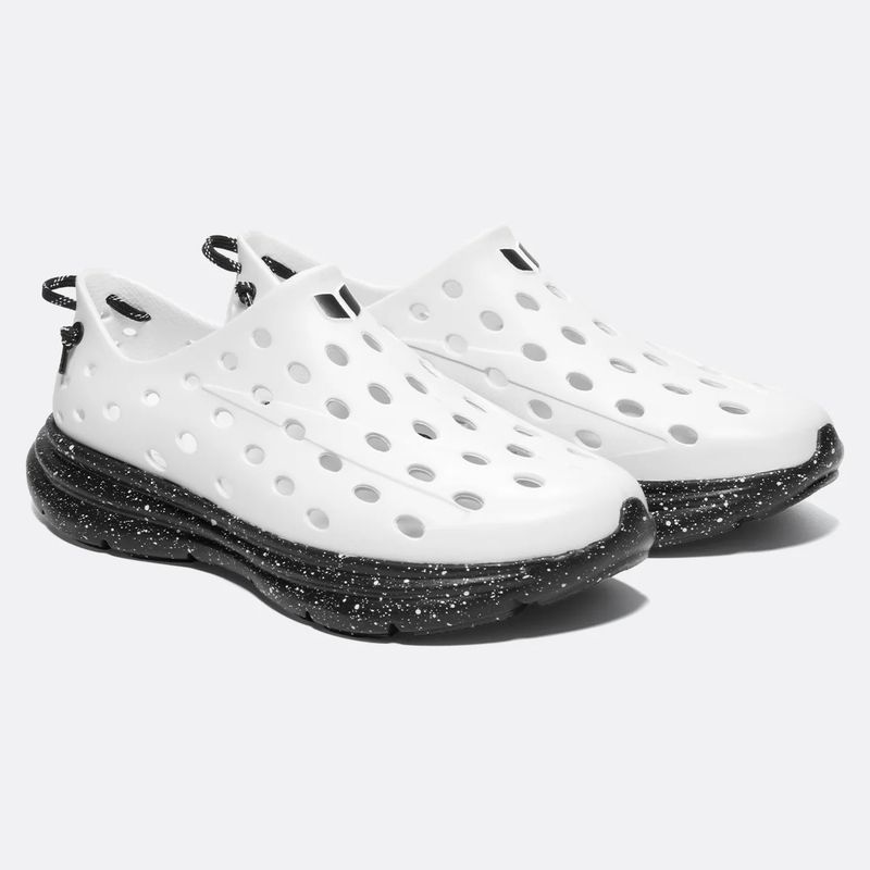Kane Revive Recovery Shoe – White / Black Speckle