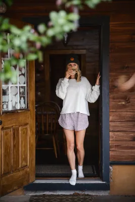 Local Girl Revive Crewneck - Light Sand