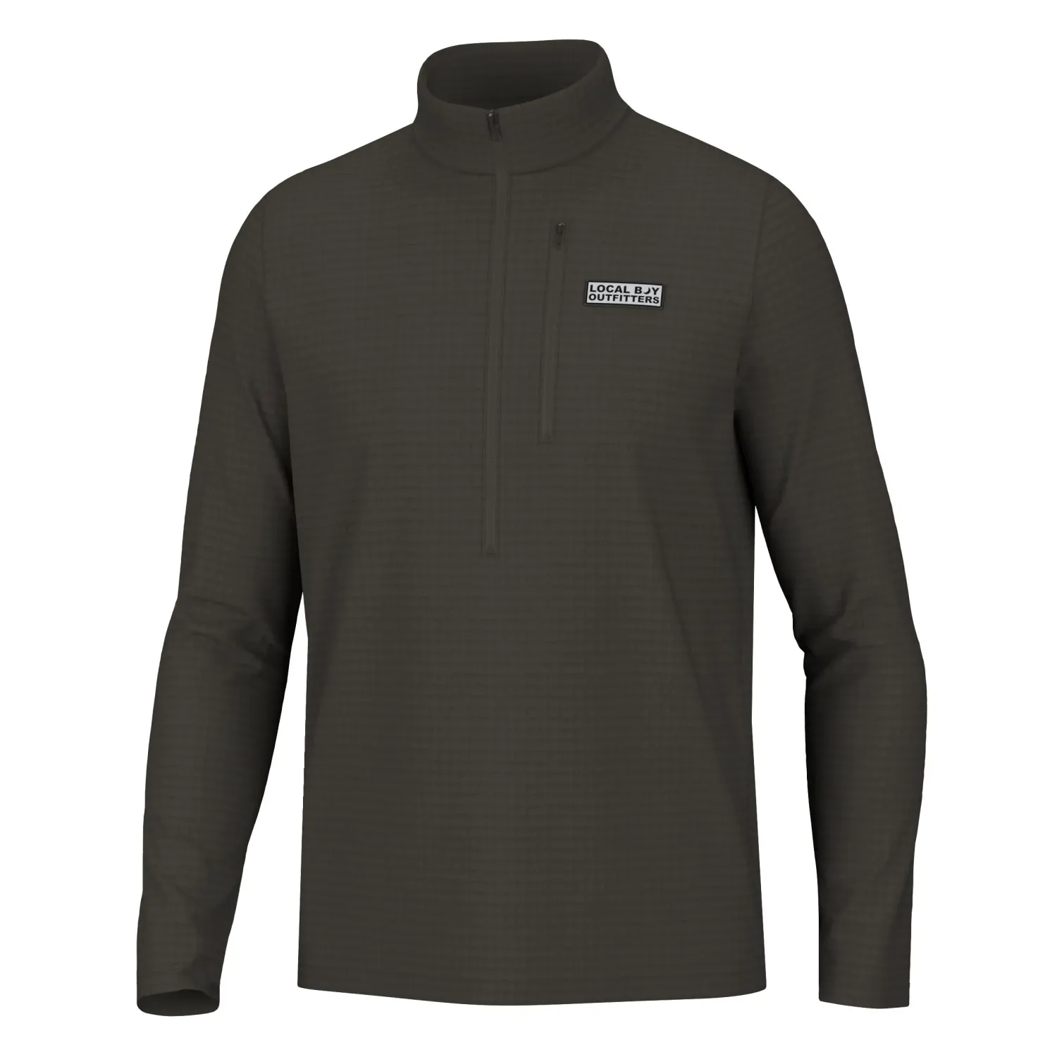 Local Boy Waffle Half Zip