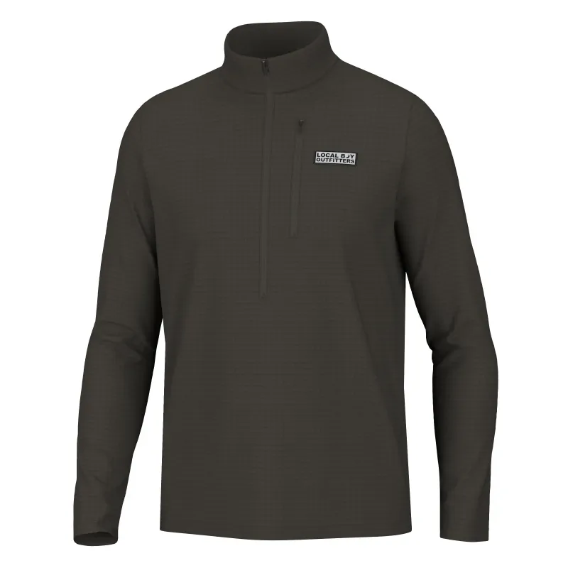 Local Boy Waffle Half Zip