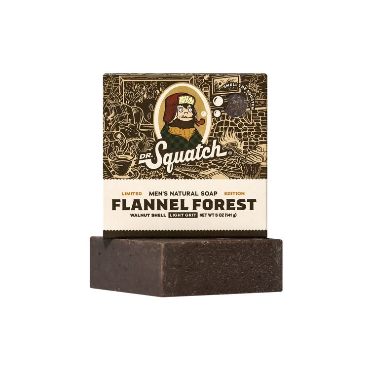 Dr. Squatch Flannel Forest Bar Soap