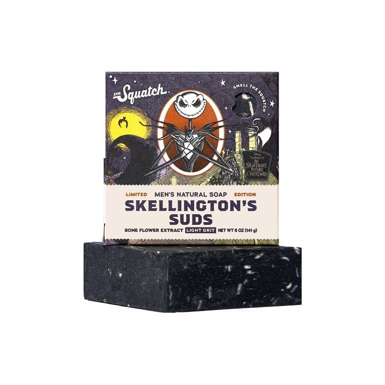 Dr. Squatch Skellington&#39;s Suds Bar Soap (Nightmare Before Xmas)