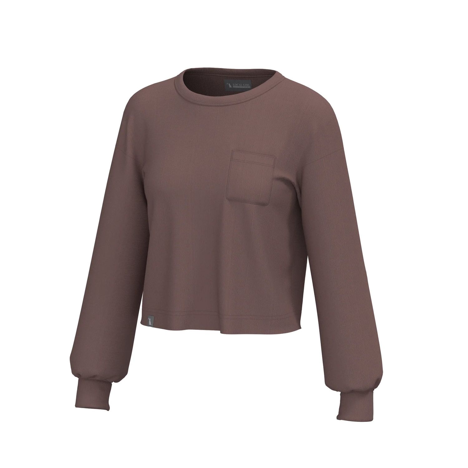 Local Girl Revive Crewneck - Rose