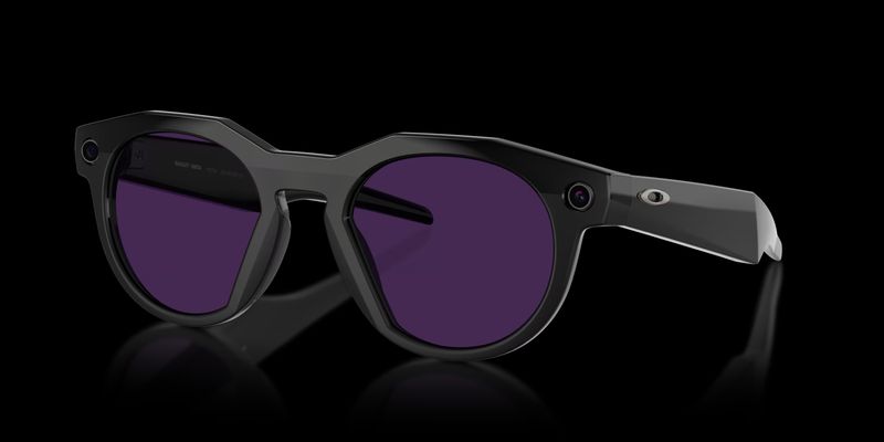 Oakley Meta HSTN Black with Transitions Amethyst Glasses | Available In-Store at Sunjammers Panama City