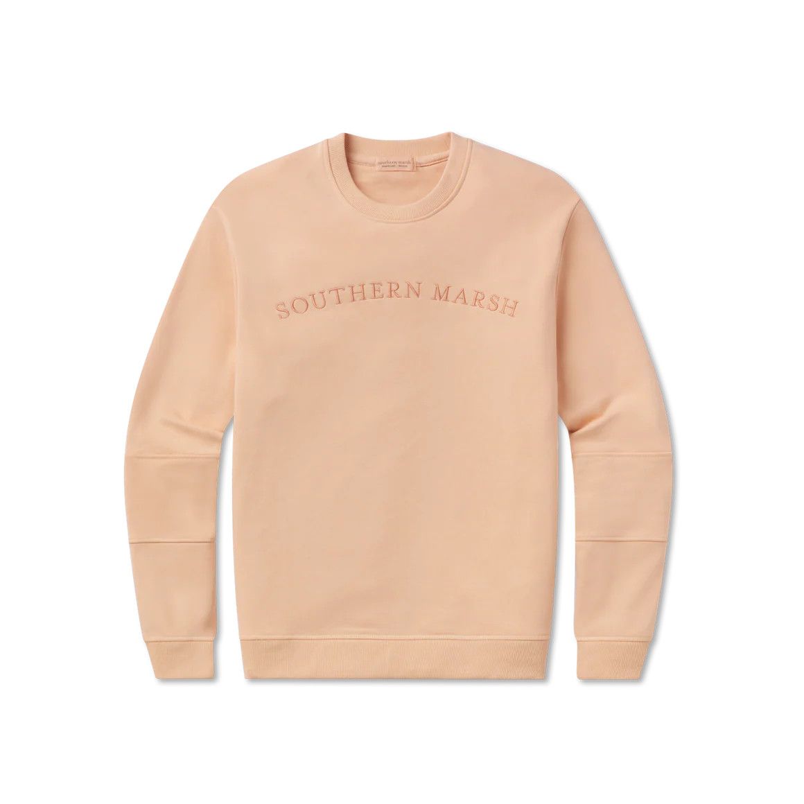 Southern Marsh Meridian Cozy Crewneck - Cozy Camellia