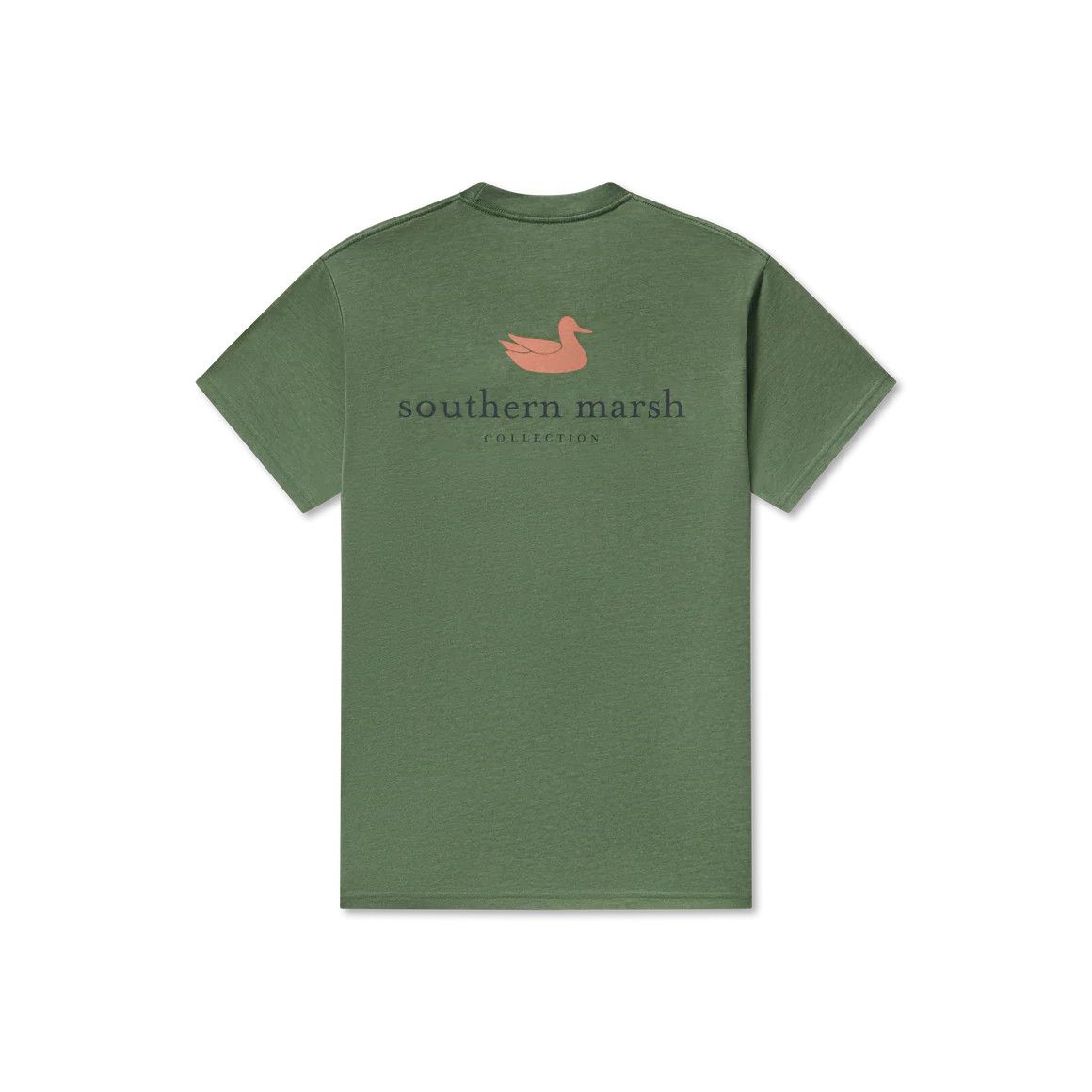 Southern Marsh Seawash Tee - Authentic - Dark Fern