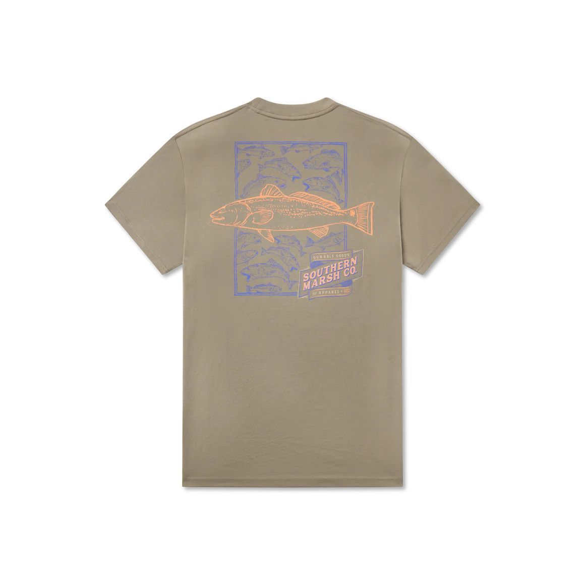 Southern Marsh Spotted Tee - Stonewall Olive