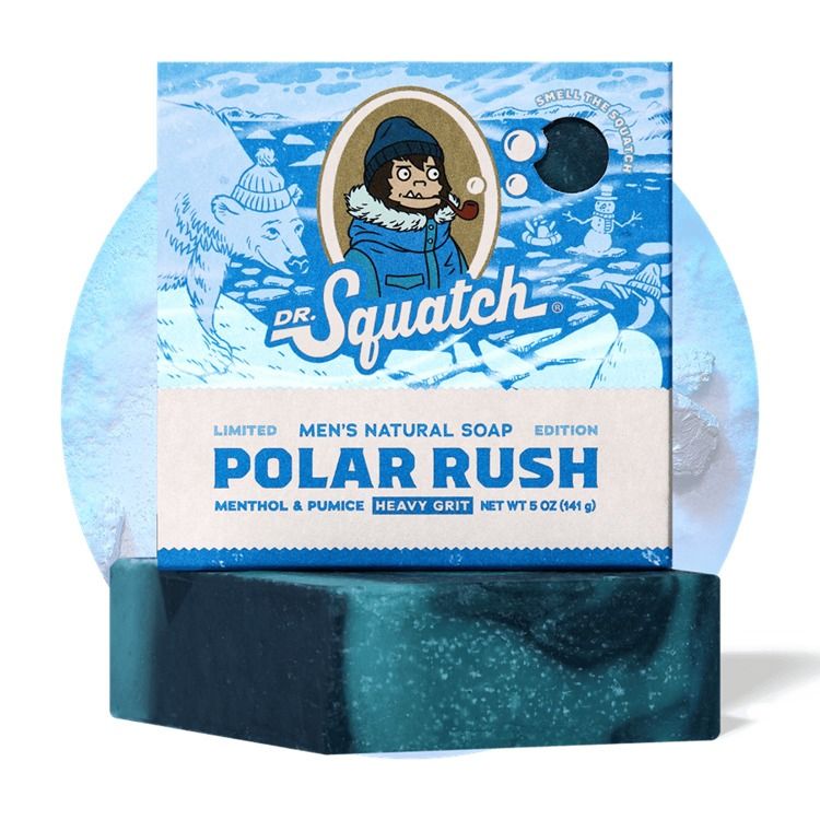 Dr. Squatch Polar Rush Bar Soap