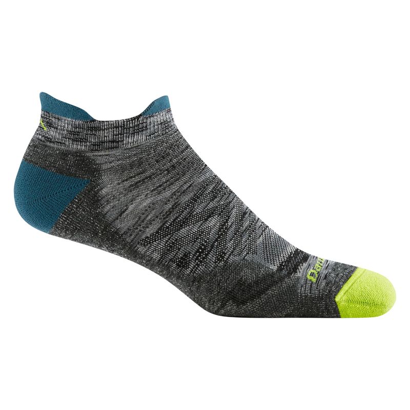 Darn Tough Run No Show Tab Cushioned Ultra-Lightweight Running Socks - Comet Darn Tough Run No Show Tab Cushioned Ultra-Lightweight Running Socks - Comet