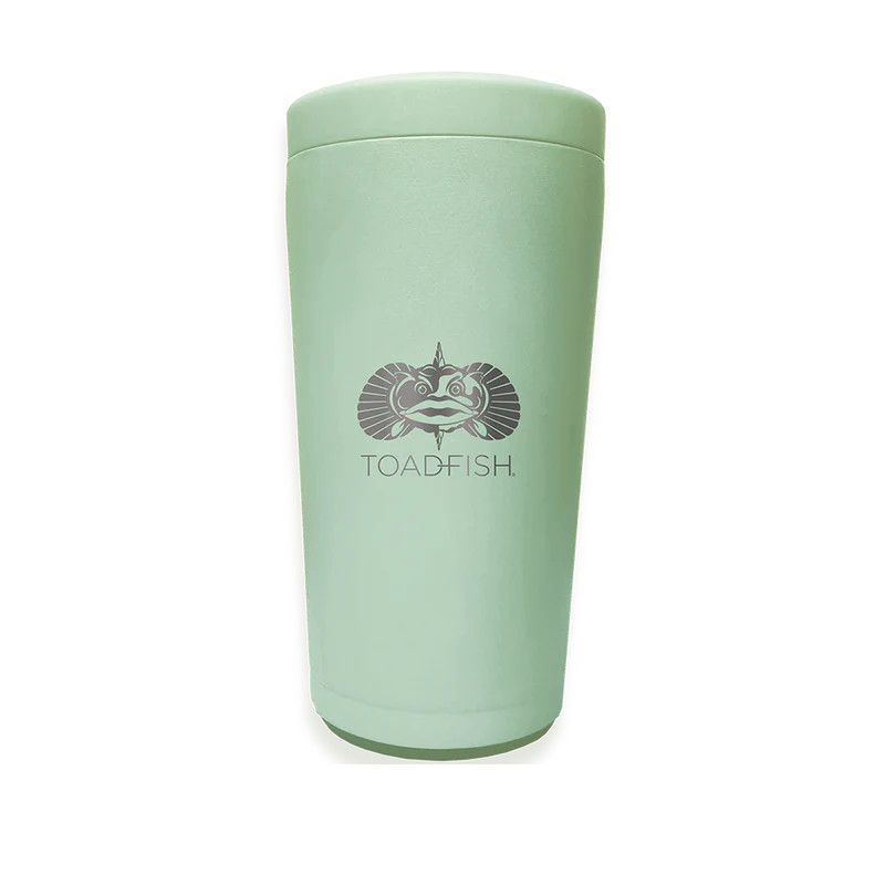 Toadfish Non-Tipping Universal Can Cooler – Seagrass Green Toadfish Non-Tipping Universal Can Cooler – Seagrass Green