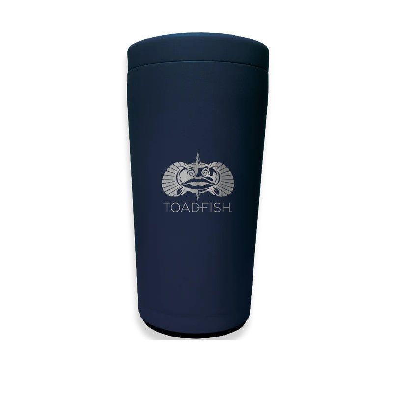 Toadfish Non-Tipping Universal Can Cooler – Navy Toadfish Non-Tipping Universal Can Cooler – Navy