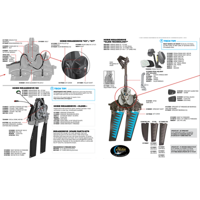 Hobie Mirage Drive Parts (Compatible Replacement Parts)