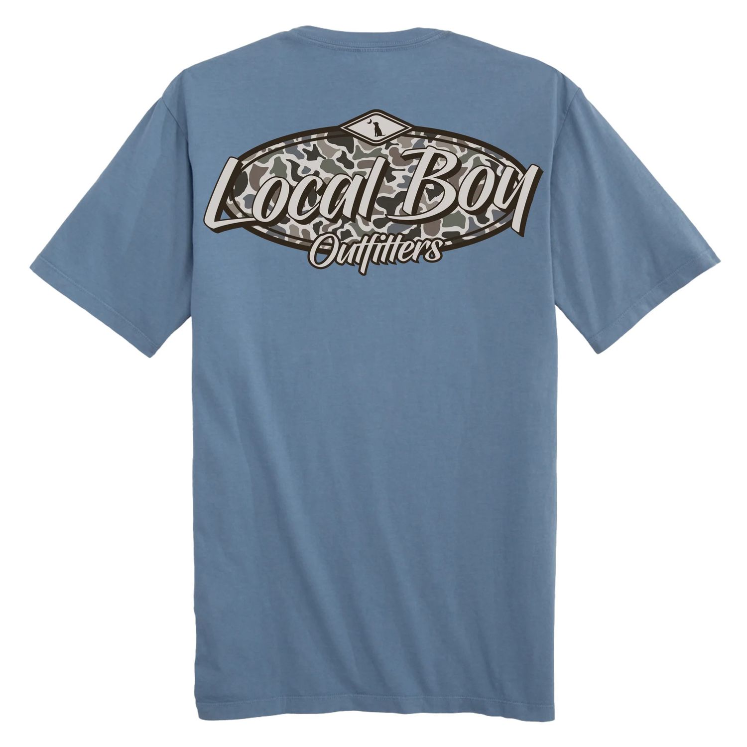 Local Boy Localflage Prime Patch Short Sleeve Tee - Slate
