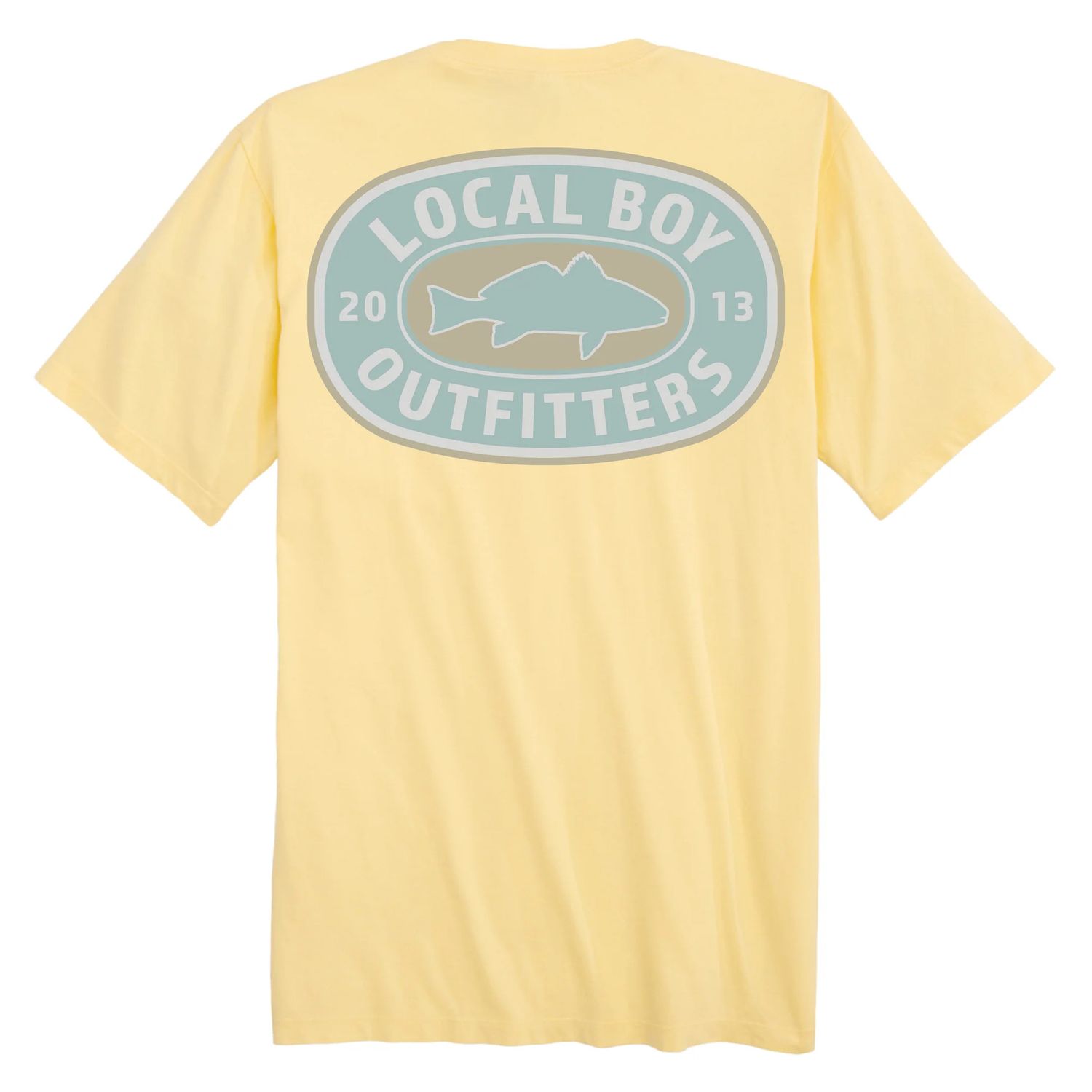 Local Boy Sandy Red Short Sleeve Tee - Banana