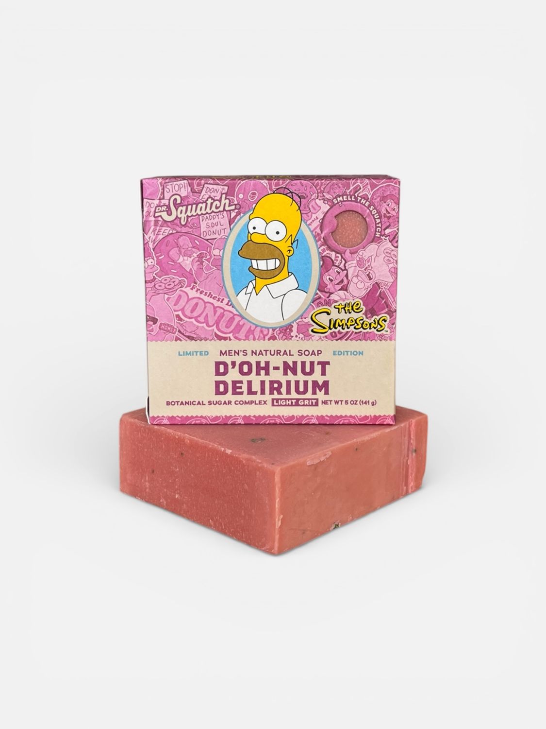 Dr. Squatch D’oh-nut Delirium (Simpsons) Bar Soap