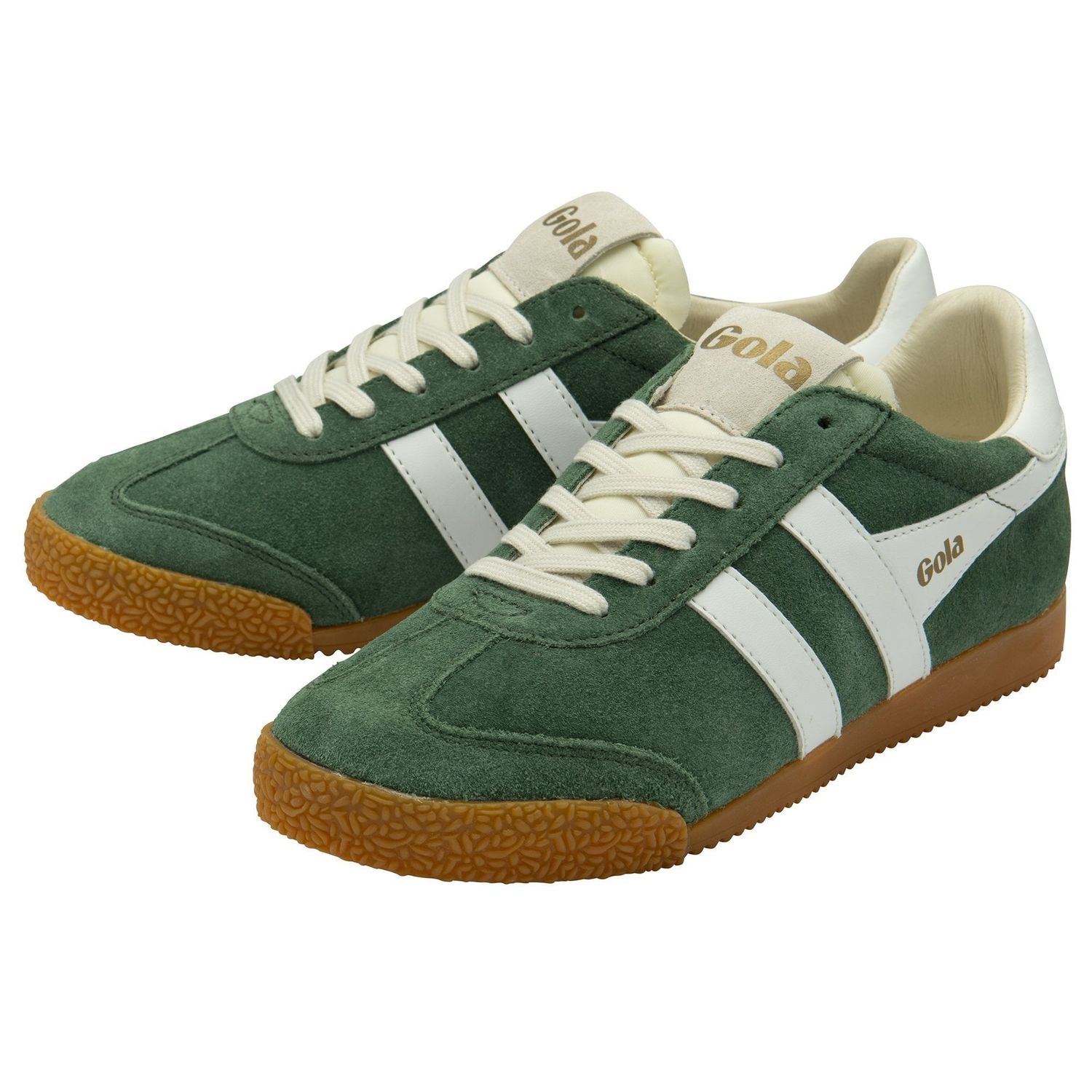 Gola Women's Elan Sneakers - Evergreen/white