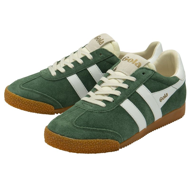 Gola Women's Elan Sneakers - Evergreen/white Gola Women's Elan Sneakers - Evergreen/white