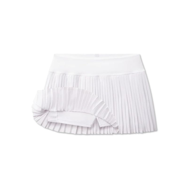 Southern Marsh Jane Pleated Active Skirt - White